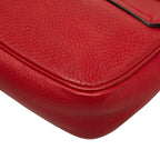 Gucci Soho Interlocking Chain Shoulder Bag Red Leather — view 6
