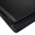 Louis Vuitton Epi Capuchin Shoulder Bag Black Noir Leather — view 5