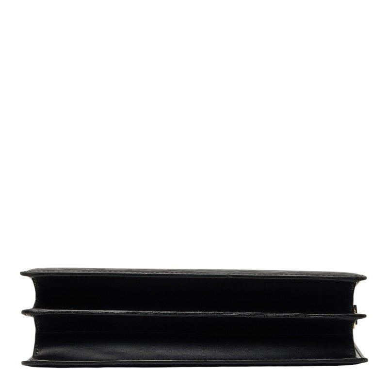 Louis Vuitton Epi Capuchin Shoulder Bag Black Noir Leather — view 3