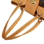 Louis Vuitton Monogram Boetie MM Tote Brown Leather — view 8