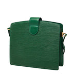 Louis Vuitton Epi Capuchin Crossbody Shoulder Bag Borneo Green Leather — view 2