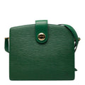 Louis Vuitton Epi Capuchin Crossbody Shoulder Bag Borneo Green Leather