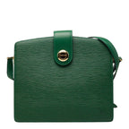 Louis Vuitton Epi Capuchin Crossbody Shoulder Bag Borneo Green Leather
