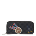 Louis Vuitton Damier Graphite Stickers Zippy Wallet Vertical Zip Around Black