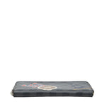 Louis Vuitton Damier Graphite Stickers Zippy Wallet Vertical Zip Around Black — view 3