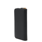 Prada Zip Around Wallet Black Saffiano Leather — view 2