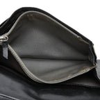 Chanel CC Logo Camellia Wallet Black Lambskin — view 6
