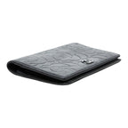 Chanel CC Logo Camellia Wallet Black Lambskin — view 5