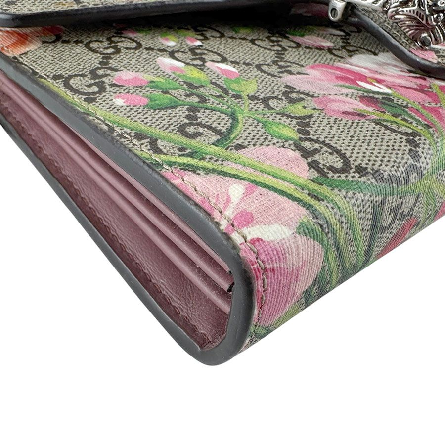 Gucci Chain Wallet GG Flora Dionysus — view 8