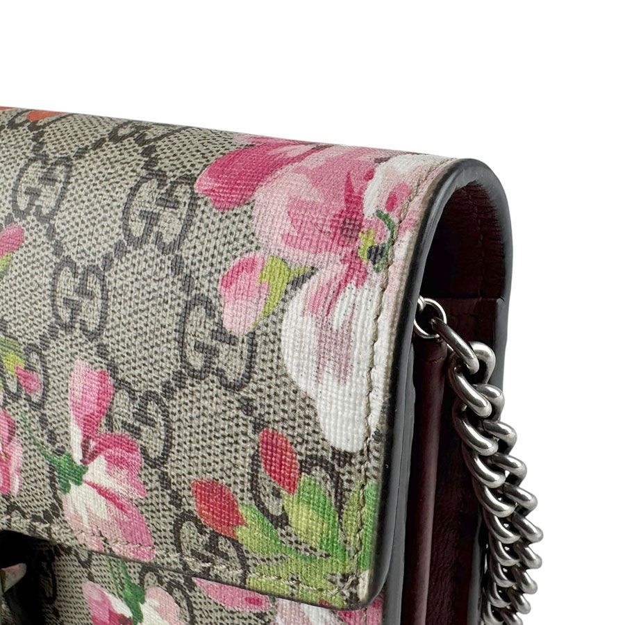 Gucci Chain Wallet GG Flora Dionysus — view 7