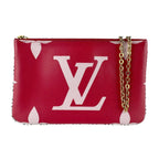 Louis Vuitton Shoulder Bag Monogram Giant Pochette Double Zip
