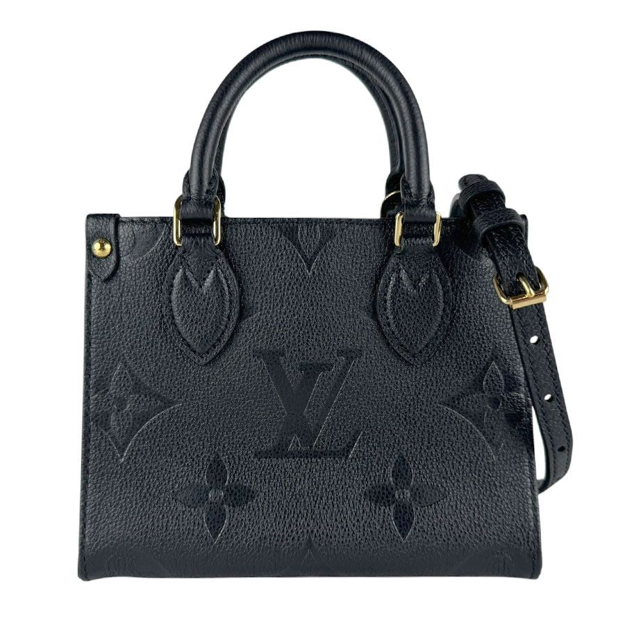 Louis Vuitton Shoulder Bag Monogram Empreinte On The Go BB