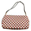 Bottega Veneta Intrecciato Shoulder Bag Sky Blue Orange