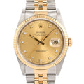 Rolex Watch Datejust Gold