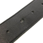 Gucci Interlocking Belt Leather Black SK — view 4