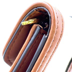 Louis Vuitton Portefeuille LV Pont Neuf Compact Leather Canvas Brown Beige — view 9