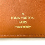 Louis Vuitton Portefeuille LV Pont Neuf Compact Leather Canvas Brown Beige — view 4