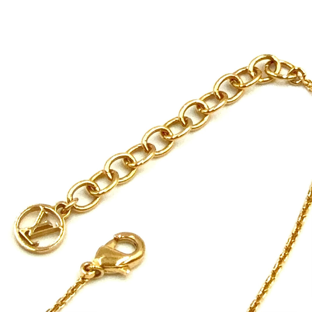 Louis Vuitton Petit Rhinestone Clear Gold Bracelet — view 5