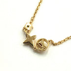 Louis Vuitton Petit Rhinestone Clear Gold Bracelet — view 8