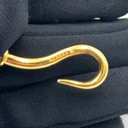 Hermes Jumbo Leather Metal Gold Brown Bracelet — view 4