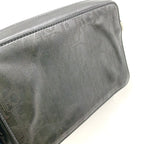 Dior Oblique Galaxy Leather Black Shoulder Bag Silver — view 9