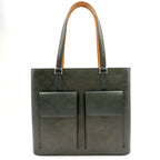 Louis Vuitton Wilwood Monogram Matte Noir Leather Black Tote Silver