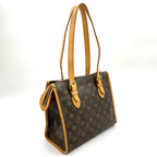 Louis Vuitton Popincourt Monogram Leather Brown Light Tote Gold — view 2