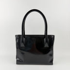 Prada Tote Black Enamel Vintage — view 2