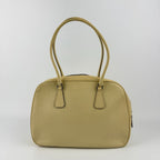 Prada Tote Yellow Leather Vintage — view 3