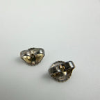 Chanel CC Logo Earrings 925 Sterling Silver Vintage — view 6