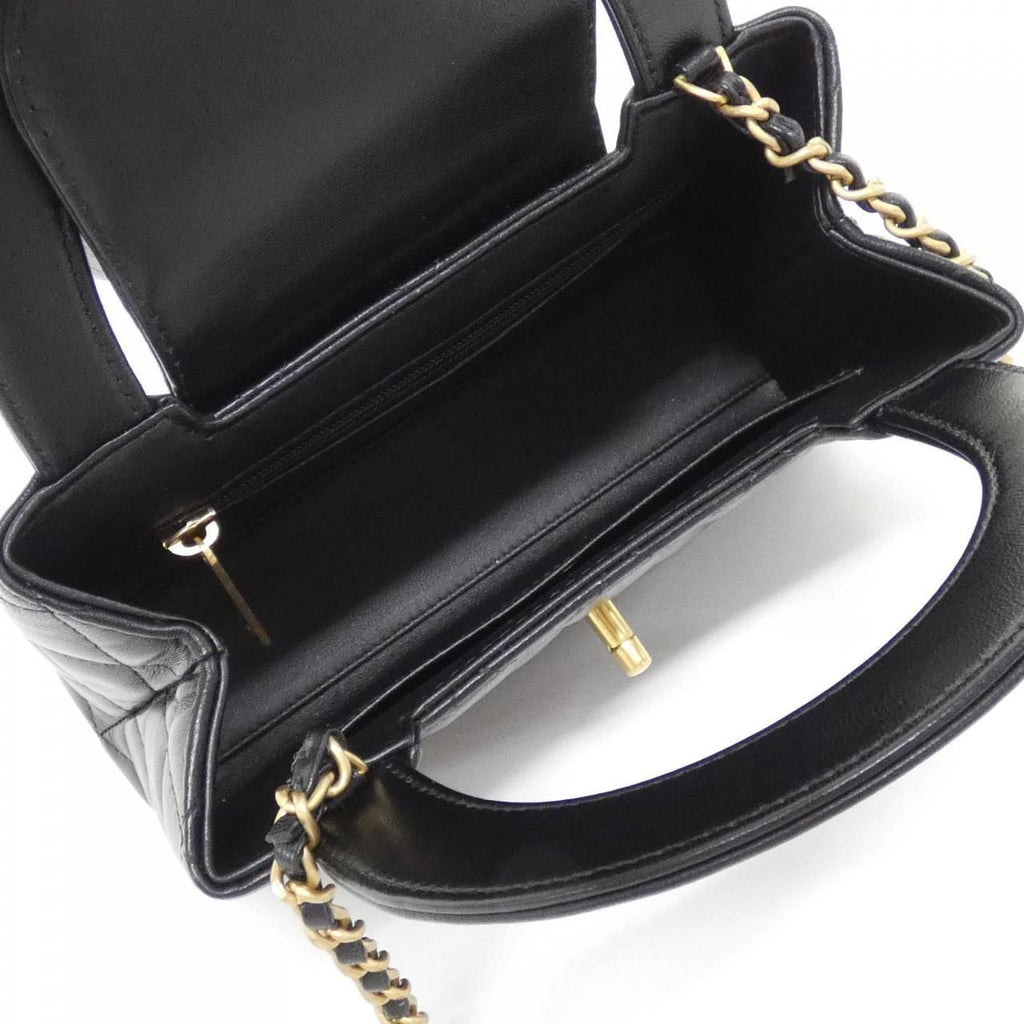Chanel Bag Handbag Black — view 7