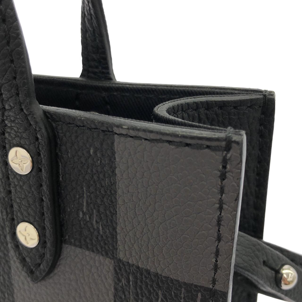 Louis Vuitton Damier Checkerboard Sac Plat XS Bag — view 4