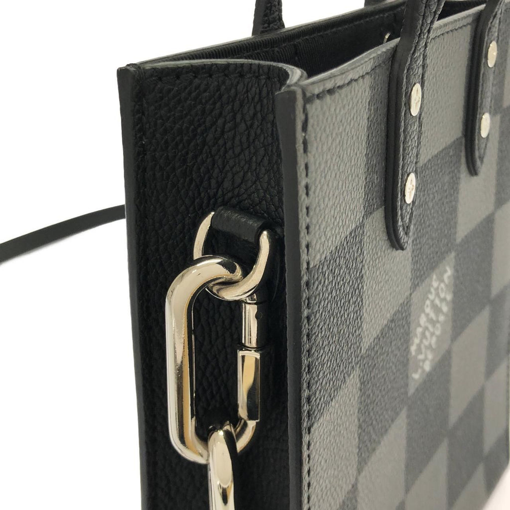 Louis Vuitton Damier Checkerboard Sac Plat XS Bag — view 5