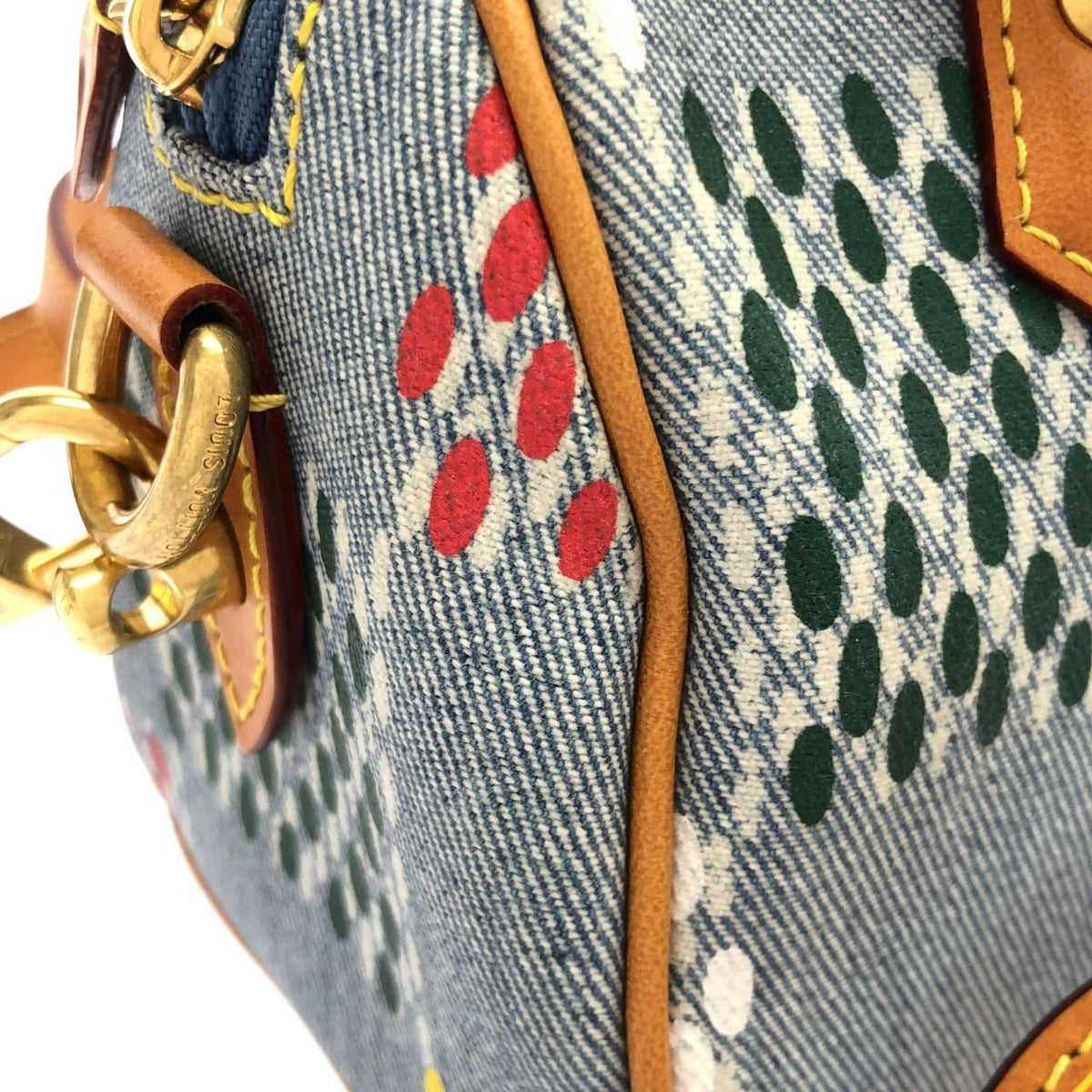 Louis Vuitton LV Bath Speedy Bandouliere 18 cm Boston Bag — view 4