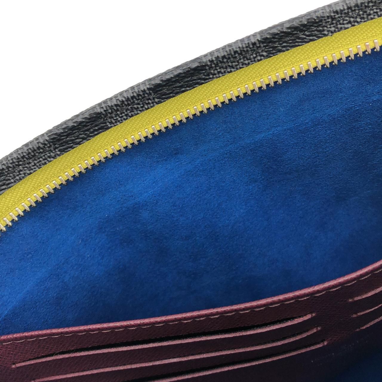 Louis Vuitton Epi Damier Graphite Pochette Voyage Bag — view 8