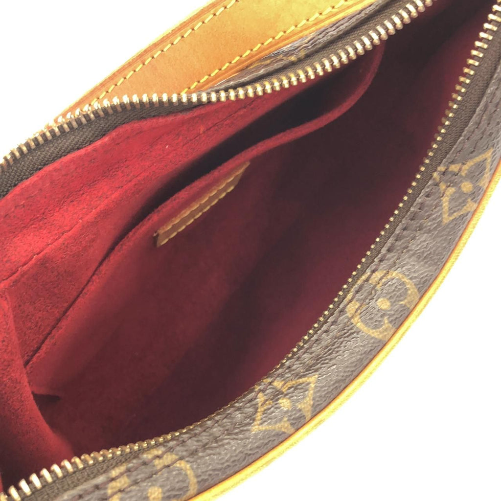 Louis Vuitton Monogram Pochette Croissant Shoulder Bag — view 6