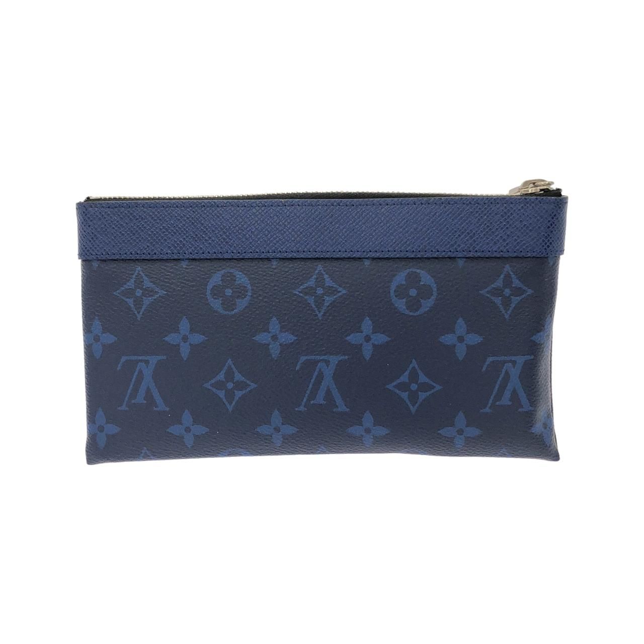 Louis Vuitton Taiga Llama Pochette Discovery PM Bag — view 2
