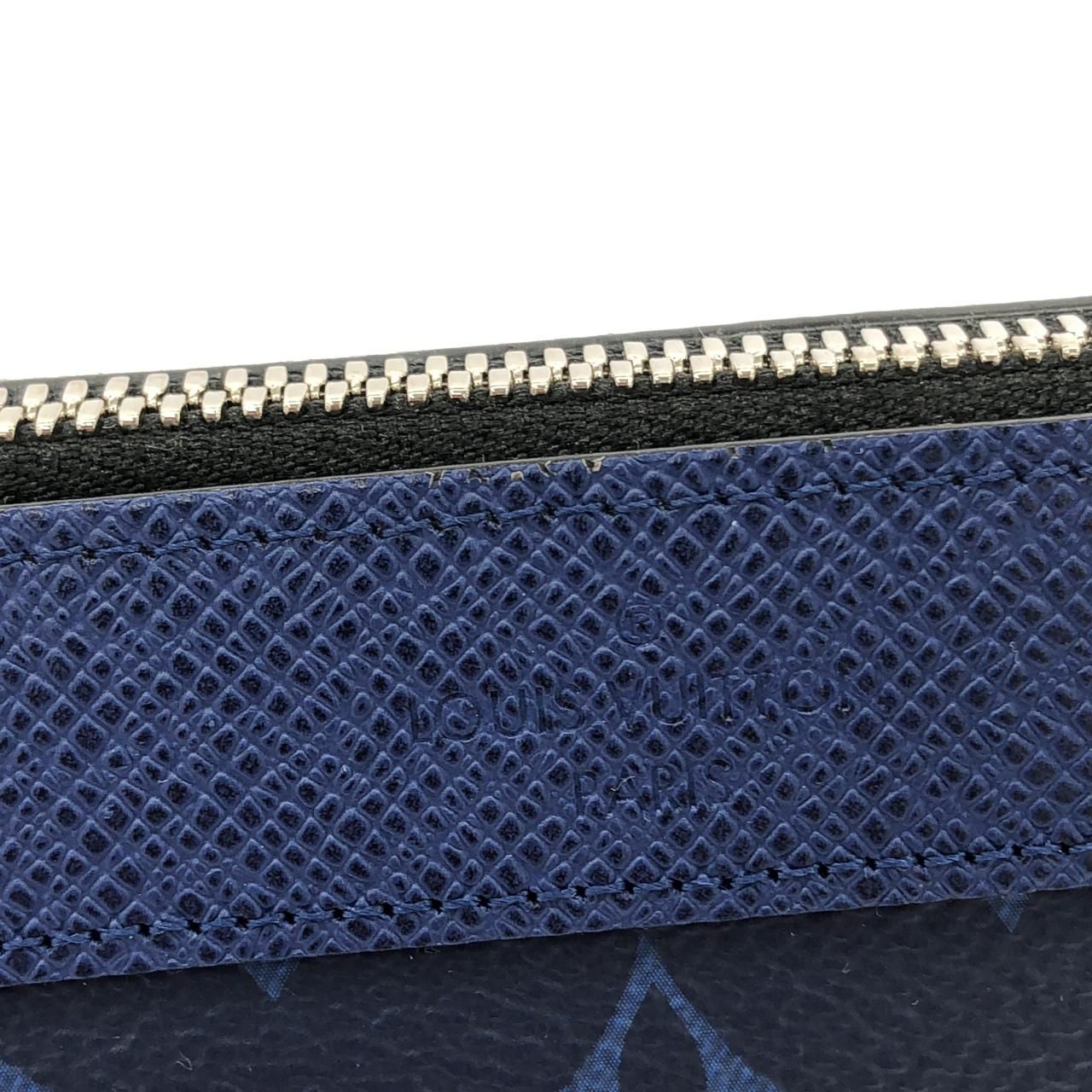 Louis Vuitton Taiga Llama Pochette Discovery PM Bag — view 6