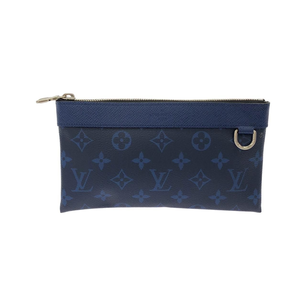 Louis Vuitton Taiga Llama Pochette Discovery PM Bag