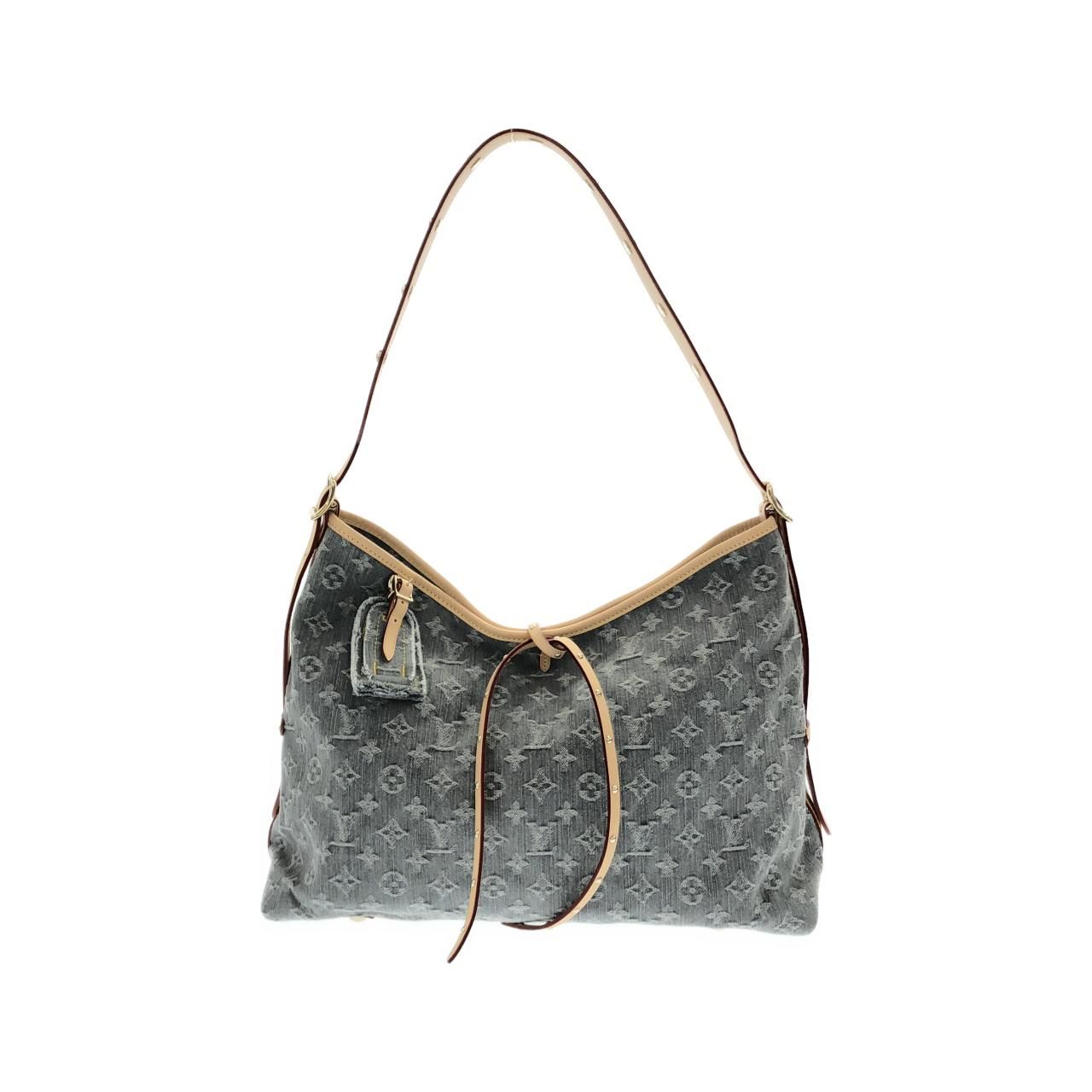Louis Vuitton Monogram Denim Carrier Shoulder Bag