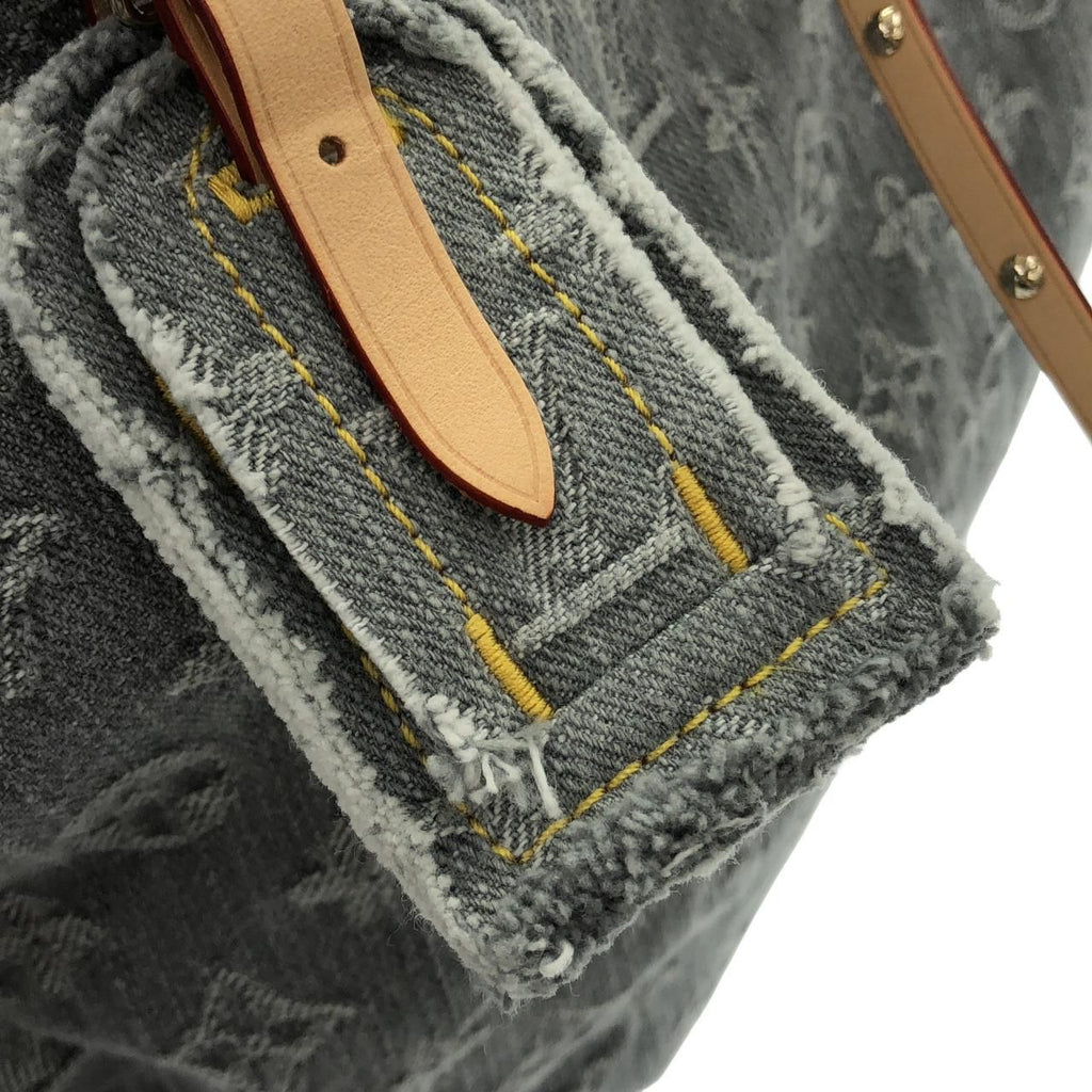 Louis Vuitton Monogram Denim Carrier Shoulder Bag — view 3