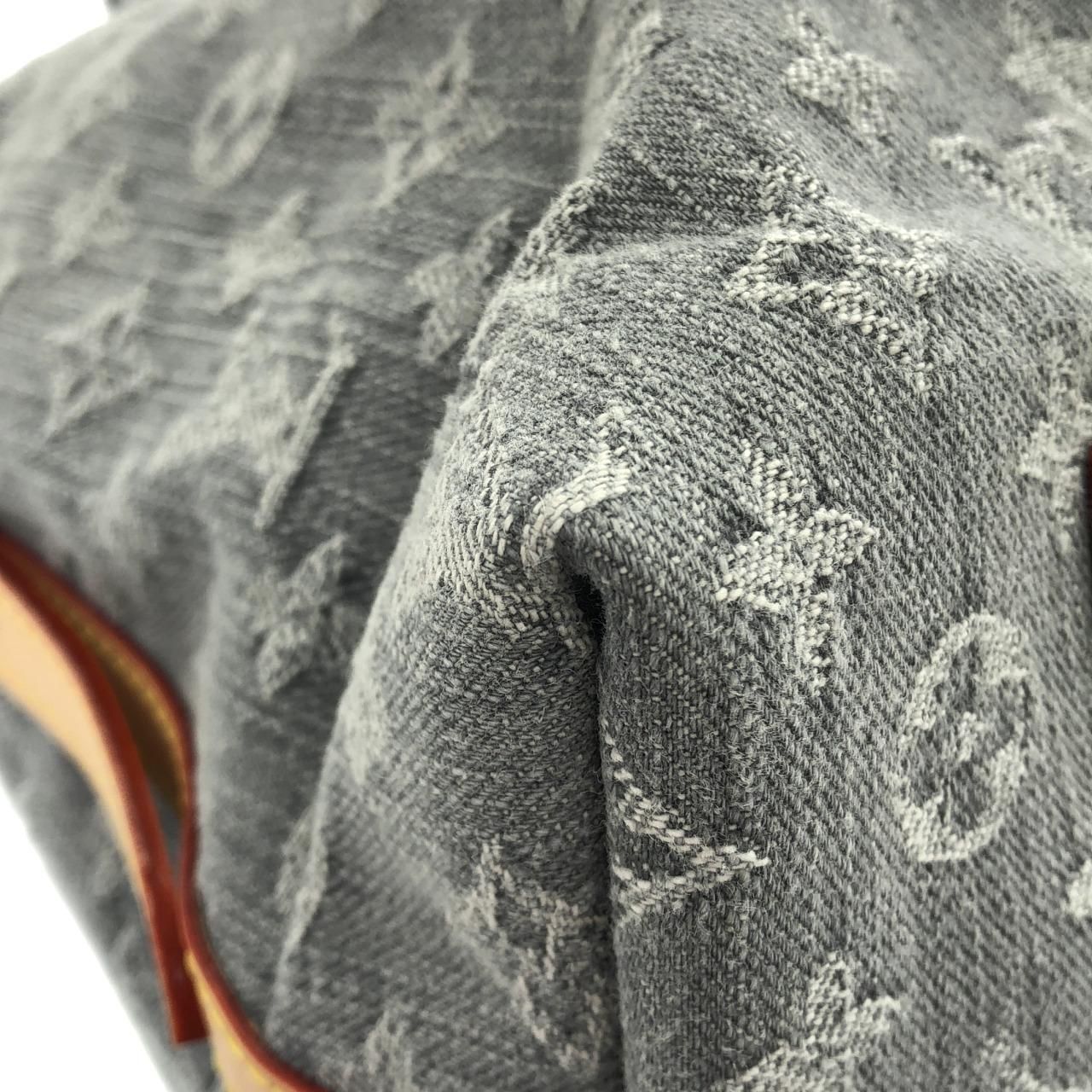 Louis Vuitton Monogram Denim Carrier Shoulder Bag — view 2