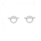 Hermes Finesse Earrings White Gold