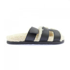 Hermes Chypre Sandals Black