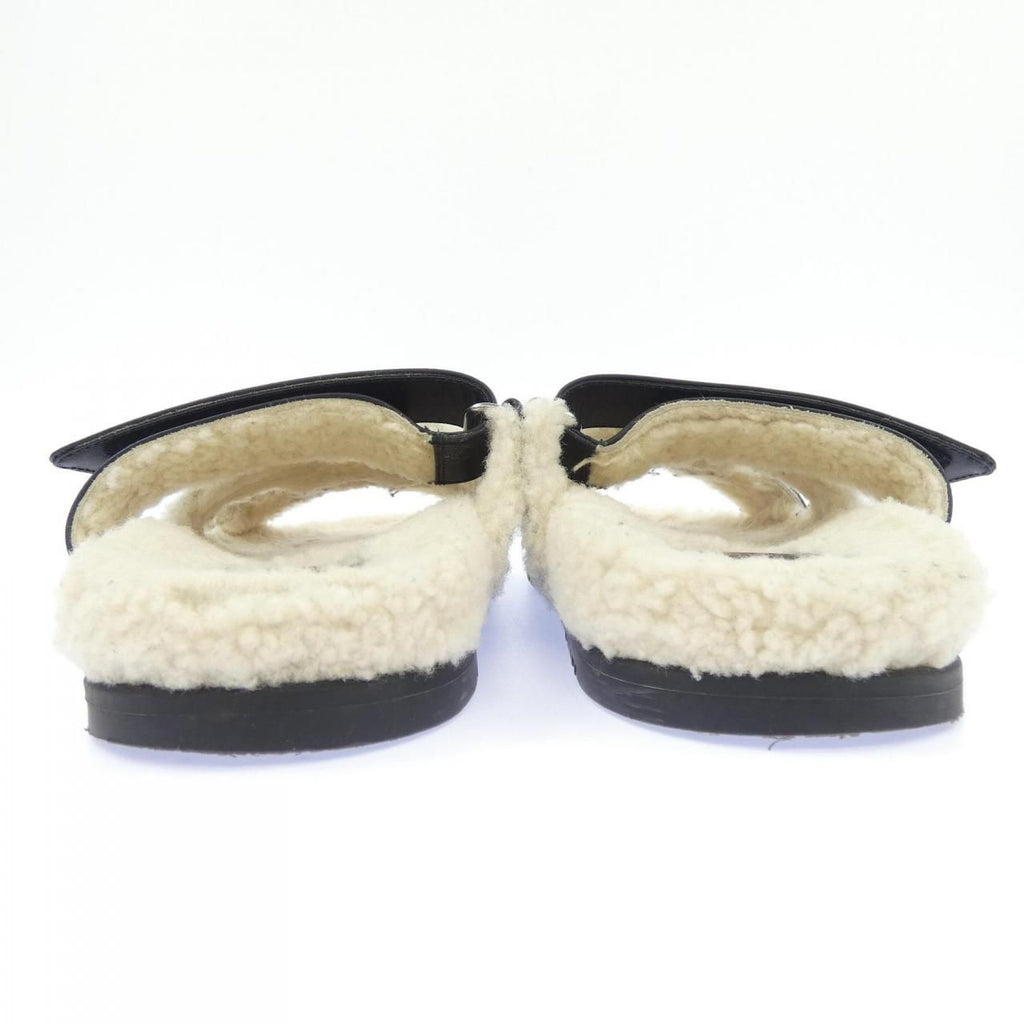 Hermes Chypre Sandals Black — view 5