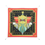 Hermes Vue du Carrose Carre Scarf