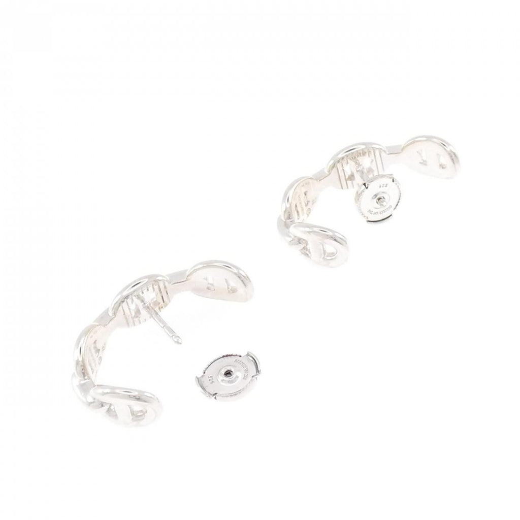 Hermes 925 Earrings Silver — view 3