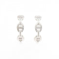Hermes 925 Earrings Silver