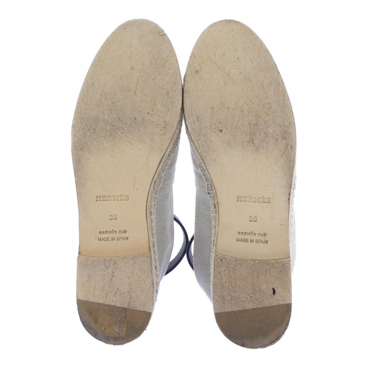 Hermes Indirizzo Sandals Beige — view 4