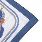 Hermes Brides de Gala Applique Pique Carre Shawl Scarf — view 2